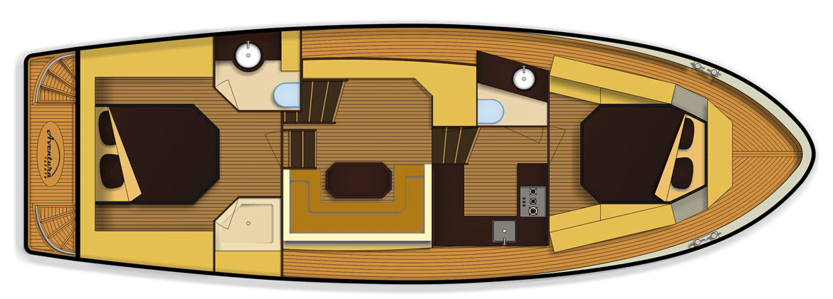  Aventura 43 Yachtcharter 1